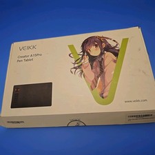 VEIKK A15 Pro Graphics Drawing Tablet 10 x 6 inch Digital Drawing Tablet with 12 picture
