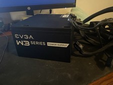 EVGA W3 450W Power Supply 80 Plus - Black Used picture