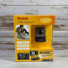 Kodak S101 USB Desktop Webcam 1.3MP Built-in Mic Video Calling New in Box NIB picture