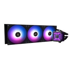 FW 360 ARGB Black CPU AIO Cooler,IPS LCD Screen with 320 * 320 Resolution,for... picture