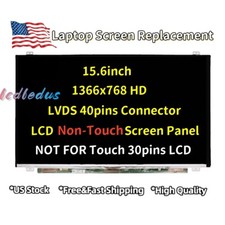 Replacement Screen For LTN156AT30-T01 HD 1366x768 40 Pins LCD LED Display 15.6'' picture