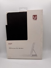 [U] by UAG iPad 10.2 Case 9th Gen 2021, 8th Gen 2020, Slim Smart Folio DOT Black picture