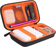 PU Hard Travel Case for Macbook Air Pro Power Adapter Apple Magsafe 2 USB-C Char picture