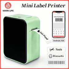 Mini Bluetooth Thermal Label Printer 203dpi Sticker Maker Inkless Adhesive Paper picture