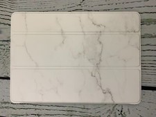 Fits iPad 9.7 Inch Case White Marble Smart Case picture