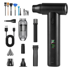 Electric Cordless Compressed Air Duster Vacuum Cleaner Portable Jet Dry Blower picture