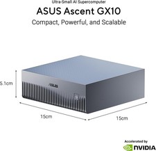 ASUS Ascent GX10 NVIDIA DGX Spark GB10 128GB 1TB AI Workstation New Sealed picture