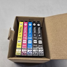 5PK 822XL T822XL Ink Cartridge For Epson WorkForce Pro WF-3820 WF-4820 WF-4833 picture