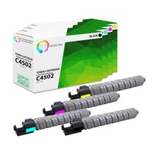 4Pk TCT Premium C4502 BCMY for Ricoh Aficio MP C4502 C5502 Compatible Toner picture