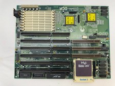 OCTEK Hippo VL+ Rev 2.3 Motherboard VLB ISA Socket 3 + Intel 486 DX2 66MHz CPU picture