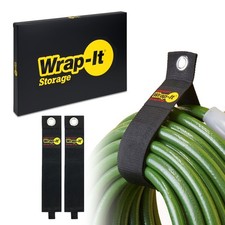 Heavy-Duty Straps, 28-inch (2 Pack) - Hook and Loop Garden Hose Hanger, Pool ... picture