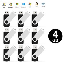 Wholesale USB 2.0 1/10/20/50/100PCS 4GB Flash Drives Memory Pen Drive Flash Disk picture