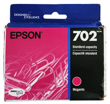 Epson 702 Magenta Standard Capacity Ink Cartridge Exp: 05-2029 picture
