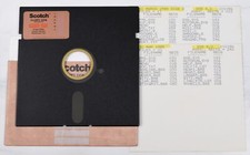 Vtg Scotch Computer Floppy Disk-Collectible, Untested, As-Is Atari Antic Mar 85 picture