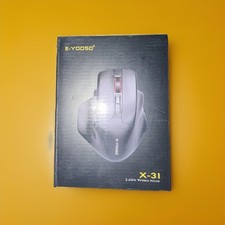 E-YOOSO X-31 Wireless Gaming Mouse - 2.4GHz Ergonomic Mouse Open Box Mint picture