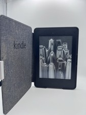 Amazon Kindle Paperwhite 7th Generation 4GB WiFi E-Reader Black w/ Case Bundle picture