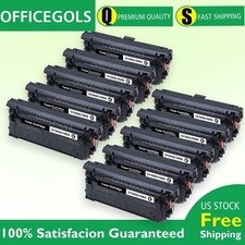 10PK CF360X Black Toner Cartridge for HP 508X Color Laserjet M553dn M577 M577dn picture