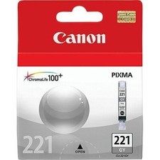 Genuine Canon OEM CLI-221GY Gray Ink Cartridge (221 GY) MP980, MP990 picture