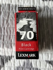 Lexmark 70 Black Print Cartridge (New In Box) picture