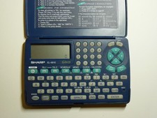 Sharp EL-6810 Pocket Organizer 64KB QWERTY Tested Vintage Digital PDA Japan picture