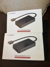 iVANKY 12 in 2 Dual 4K@60Hz USB C Docking Station for MacBook Pro (VCD01) - New picture