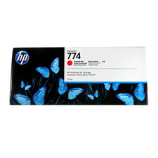 Genuine HP 774 Chromatic Red Ink Cartridge 775ML P2W02A  Designjet Z6810 picture