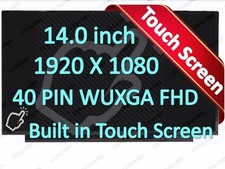 NV140FHM-T09 V8.1 14in LCD FHD Screen IPS Touch Display 40Pins FRU 5D11J53859 picture