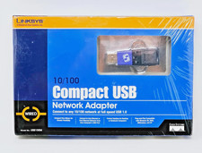 Linksys USB100M 10/100 Compact USB Network Adapter Ethernet Dongle New Sealed picture