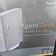Seagate FreeAgent Desk External Drive 640 GB 2.0 USB 9ZB2AH-570 picture