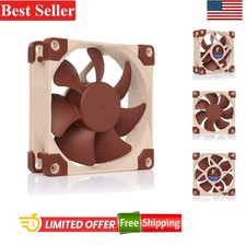 80mm High-Performance Whisper Quiet Fan 12V Compatible With Desktop 3-Pin picture