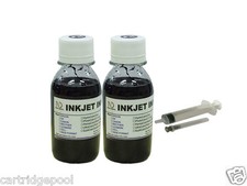 2x4oz black refill ink for Canon PG-210 PIXMA MX420 iP2700 iP2702 picture