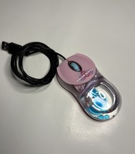 Sanrio Hello Kitty Computer Mouse USB Vintage Rare Liquid Aquarium, Works picture