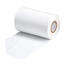 Thermal Transfer Ribbon - White Premium Resin Printer Ribbon - 1 Roll (4.33