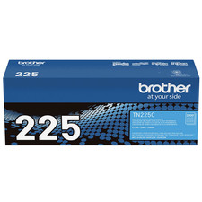 Brother TN225C Genuine High Yield Cyan Toner Cartridge Up to 2200 Pages picture
