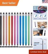 Multicolor 12-Pack Stylus Pen for iPad/iPhone/Android Touchscreens - Lightweight picture