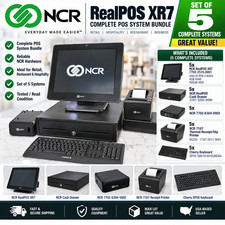 (Set of 5x) NCR XR7 7702-2515-8801 Combo *Read* picture