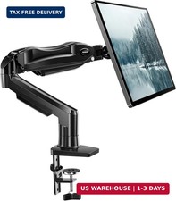 HUANUO FlowLift™ Single Monitor Mount, 13 to 32 Inch Monitor Arm, Adjustable Mon picture