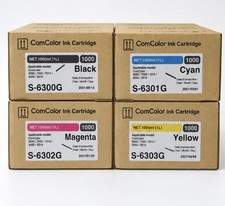 RISO ComColor S-6300G S-6301G S-6302G S-6303G 4-Color Ink Set Genuine OEM picture
