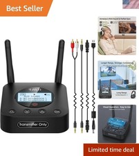 B06TX+ Bluetooth 5.3 Transmitter for TV to 2 Wireless Headphones picture