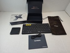 Samsers Foldable Bluetooth Keyboard with Numeric Keypad, Full-Size Wireless  picture