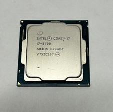 INTEL CORE i7-8700 3.2GHz 6-CORE LGA1151 SR3QS CPU PROCESSOR picture