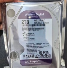 WD22PURZ Purple 2TB Surveillance HDD 256MB Cache 3.5