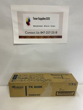 Kyocera Copystar TK-808K Black Toner Cartridge Genuine OEM Original picture