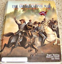 CIB 1988 Apple II SSG Game AMERICAN CIVIL WAR Vol.II 2 Compete Vintage +MAP picture