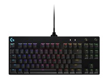 Logitech G Pro TKL Mechanical Wired Gaming Keyboard GX Blue Clicky Switch, Black picture