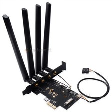 BCM94360CD/BCM94331CD WIFI WLAN module to PCI-e 1x 16x Desktop PC WIFI adapter picture