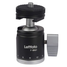 Camera Tripod Mini Ball Head Adapter 360 Degree Rotatable Pan 90°Tilt Black  picture