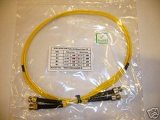 ST to ST fiber patch cord jumper cable SMF singlemode duplex 10m length, UPC picture