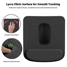 Laptop PC Computer Mat Wrist Rest Support Slipproof Ergonomic Comfort Mouse Pad picture