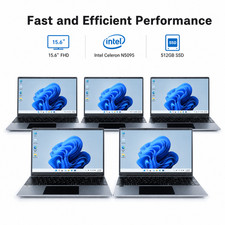 5 PCS New Laptop PC 15.6